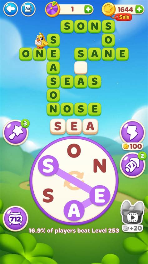 Word Hike Level 253 [ Answers ] .